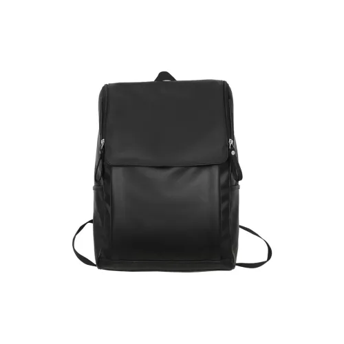 ALNI BITTON PU Backpack Regular Men's Black/White/Ecru/Khaki