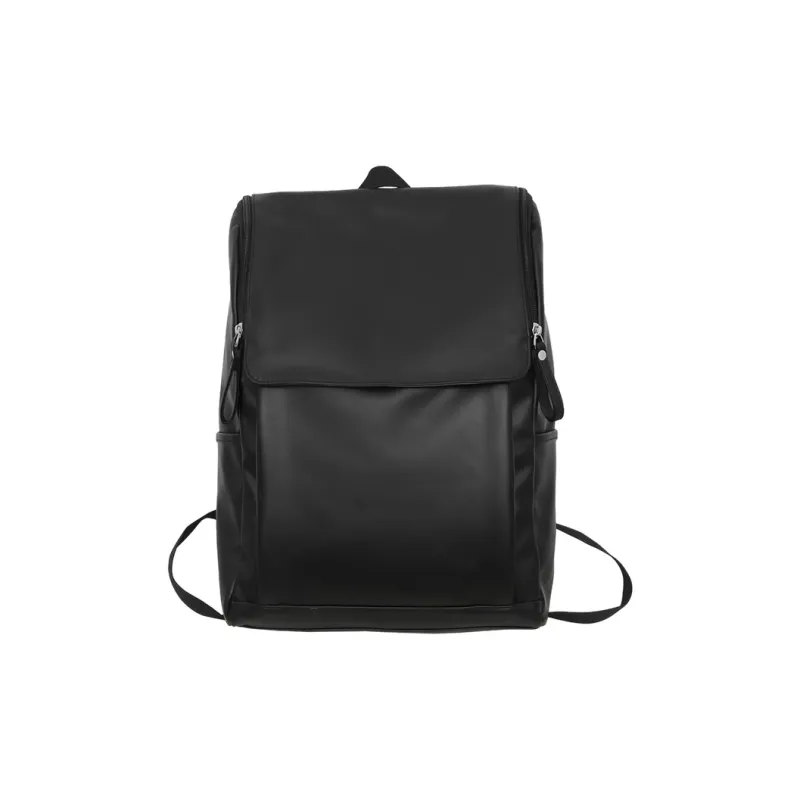 ALNI BITTON PU Backpack Regular Men's Black/White/Ecru/Khaki-0