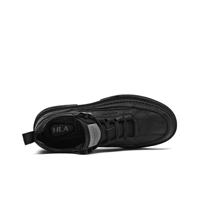 HLA Work Boots Men Low Top Black-16