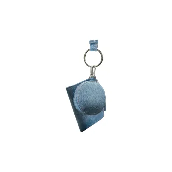 ZARA MAISON SPECIAL Collaboration Cotton Wallet Mini Women's Blue Denim