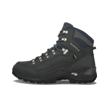 Lowa Renegade GTX Mid High Top Outdoor Shoes Men's Dark Gray