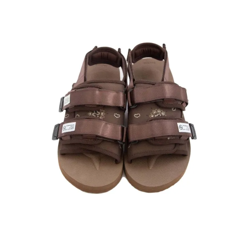 Suicoke Beach Sandals Men's Brown-3