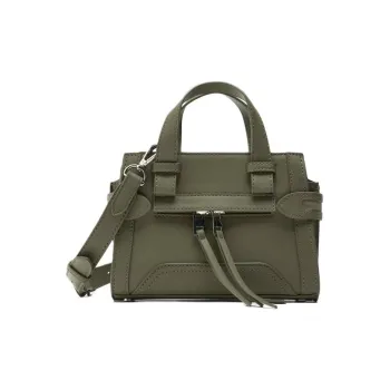 ZARA Polyurethane Shoulder Bag Crossbody Bag Handbag Mini Women's Green