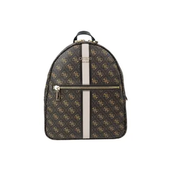 GUESS Synthetic Leather Backpack Women's Brown & Multicolor