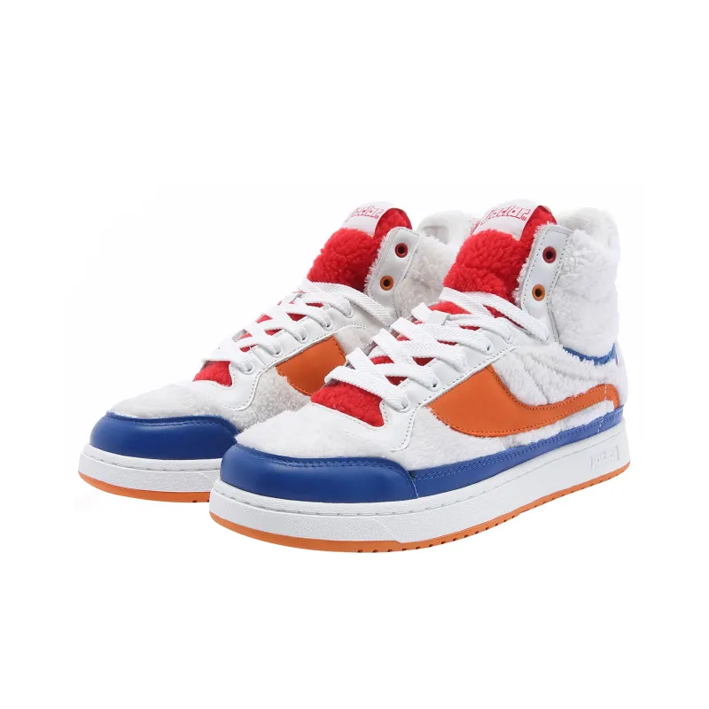 JACLAR High Top Skateboard Shoes Unisex White-1