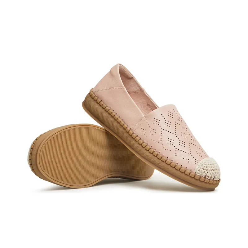 Teenmix Espadrilles Women's Pink/Black/Beige-2