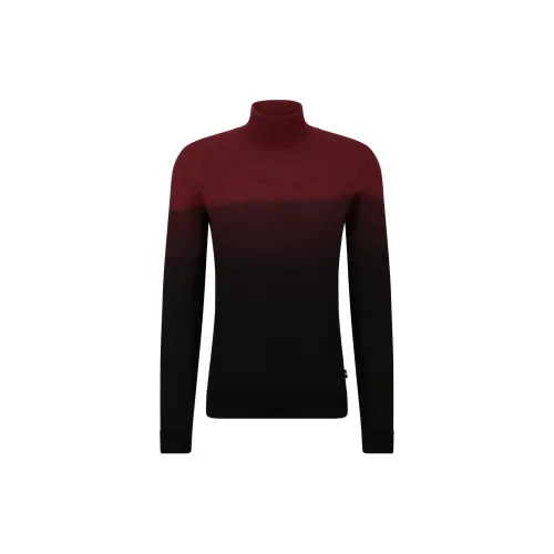 HUGO BOSS Sweaters Men Red