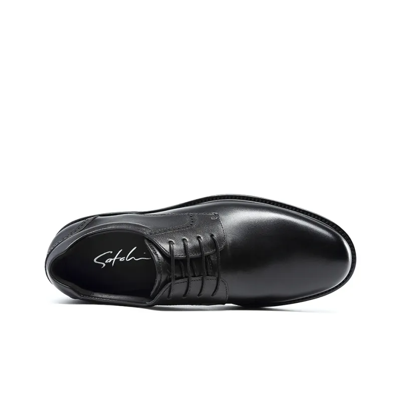 Satchi Derby Shoes Men's Black 3CM-3