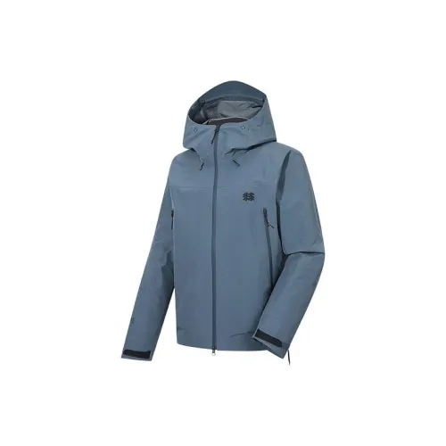 KOLON SPORT Jackets Men Gray Blue