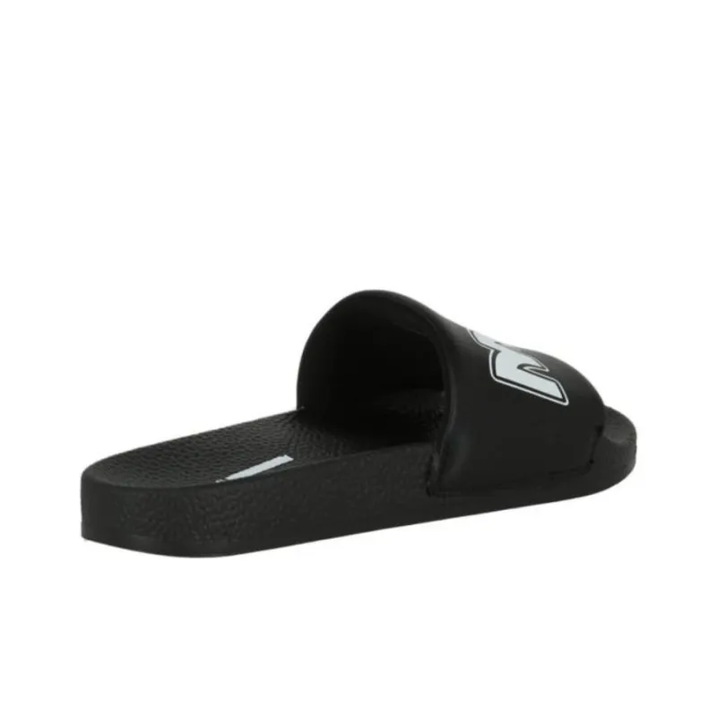 Alexander McQueen Logo Pool Slide Black Women's-3