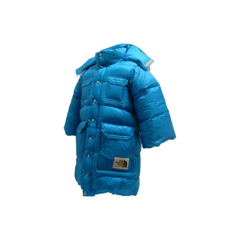The North Face X GUCCI Down Jackets Women's Blue-2