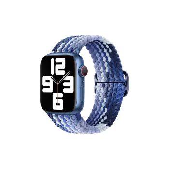 MILANQIAN M&Q Apple Compatibility Watch Band 38 45mm Watch Dial All Nylon Material