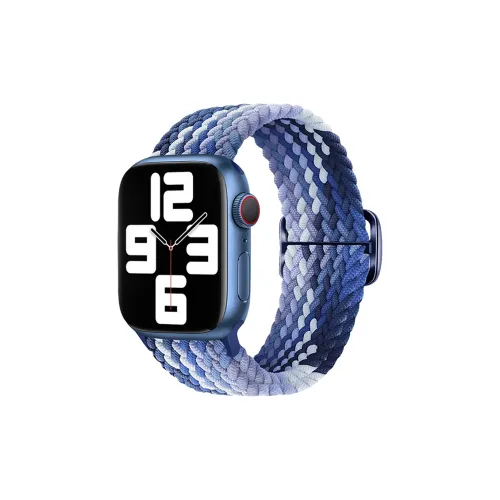 MILANQIAN M&Q Apple Compatibility Watch Band 38 45mm Watch Dial All Nylon Material