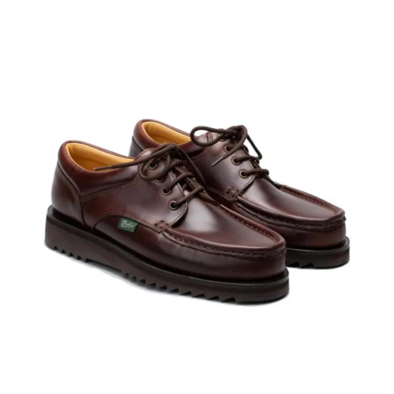 Paraboot Leather Oxford Shoes-2