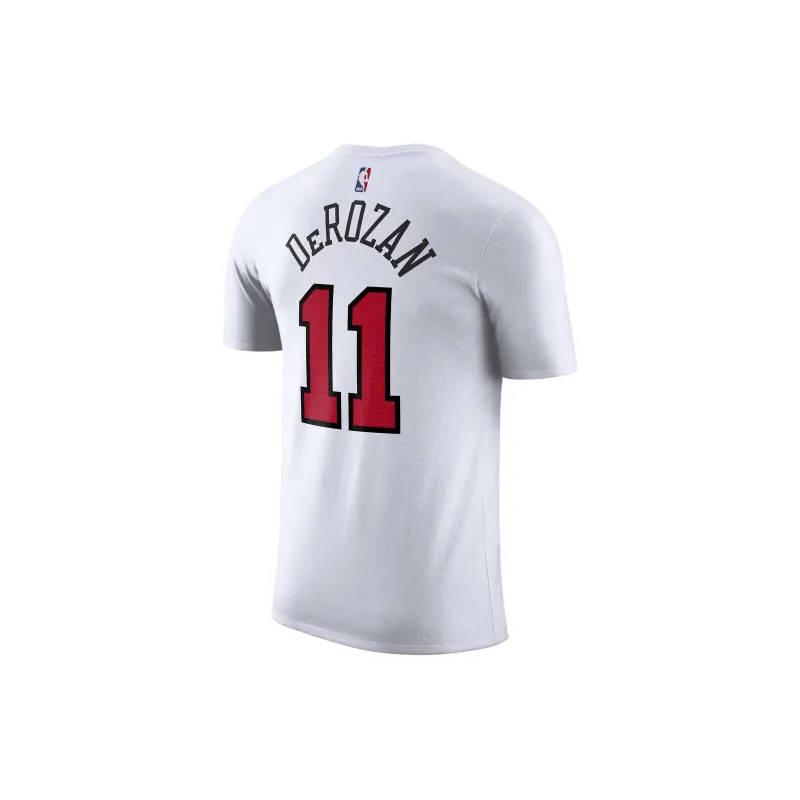 Nike Chicago Bulls T Shirt Chicago Bulls Men's White-1