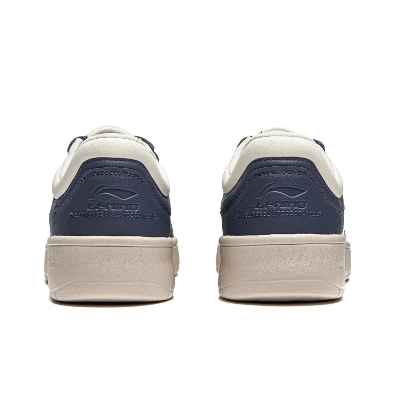 LiNing Line 2.0 At The Beginning V2 Anti Slip Wear Resistant Skateboard Shoes Men's White Blue-3