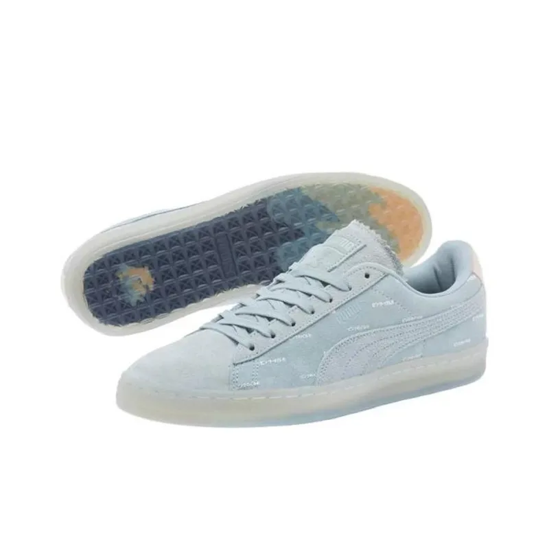 PUMA Suede Pink Dolphin Blue-4
