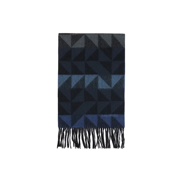 MARJAKURKI Red Scarf Atmosphere Advanced Friendly Companion Greeting Card Unisex-0