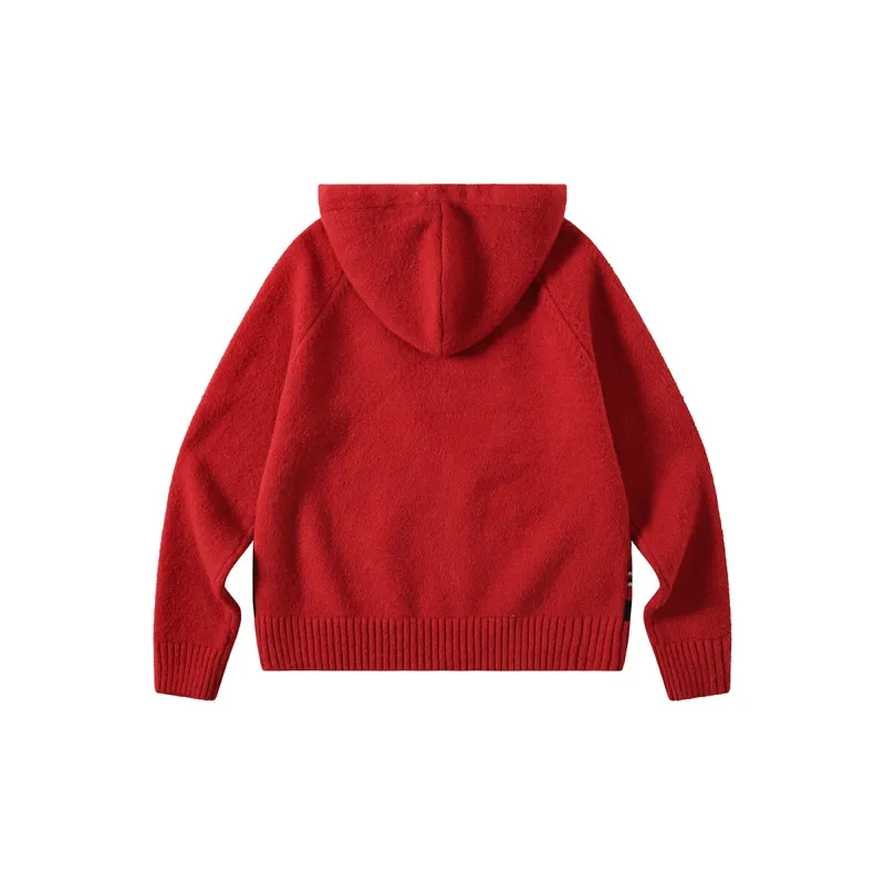 Umoumo Knitwear Women's Deep Red-1