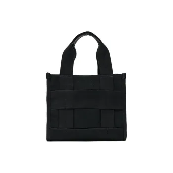 ZARA Polyester Tote Bag Shopping Bag Handbag Shoulder Bag Crossbody Bag Mini Women's Black