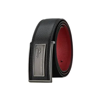 Crocodile Cow Leather Leather Belts Men's 3.8cm