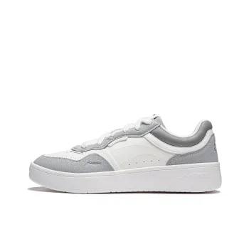 LiNing Line 2.0 At The Beginning V2 Anti Slip Wear Resistant Skateboard Shoes Men's White Gray