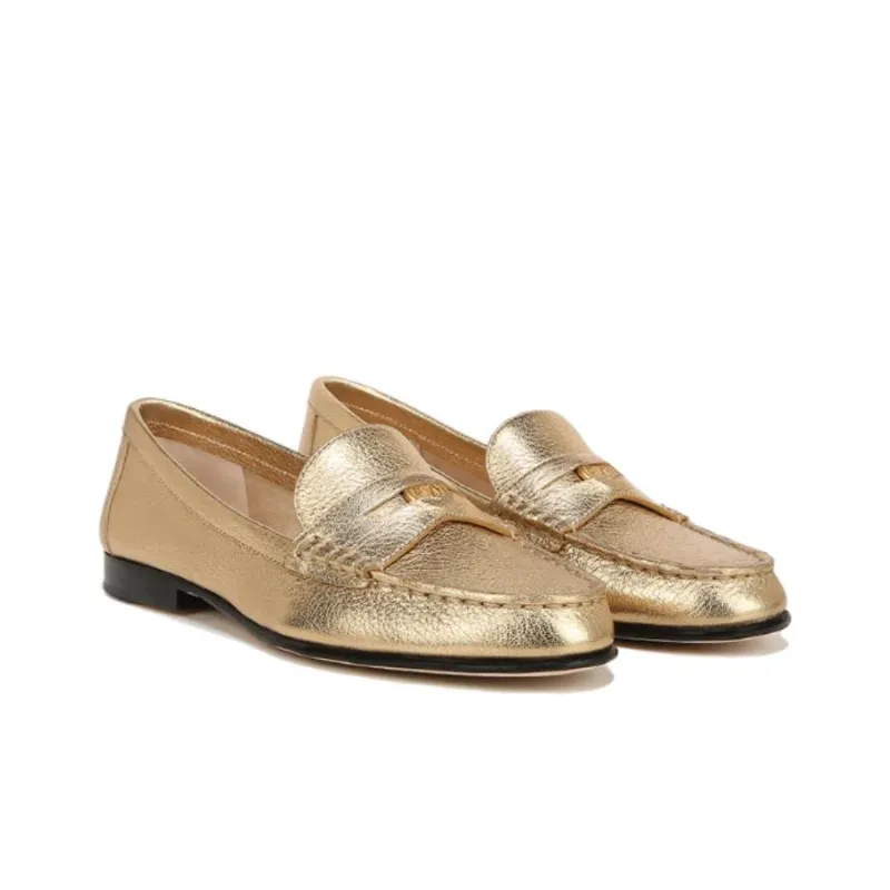 VERONICA BEARD Loafers Women's Gold-2