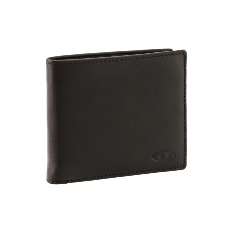 DIESEL Leather Wallet Men's Brown-1
