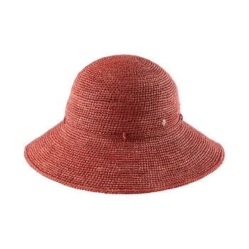 HELEN KAMINSKI Raffia Bucket Hats Women's Red