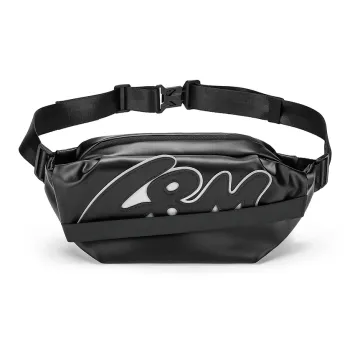 L&M Oxford Fanny Pack Large Size Men's Black
