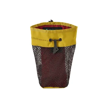 KLATTERMUSEN Polyamide Bottle Rack Storage Bag Unisex Black & Yellow