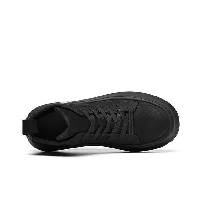 Journey Of Inspiration Mid-Top Skateboard Shoes Unisex Black-7