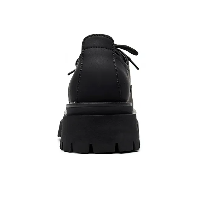 Chi Wolf Derby Shoes Casual Leather Shoes Unisex-3