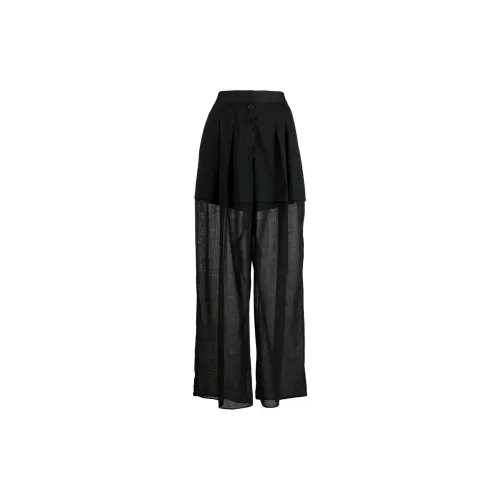 Ports 1961 High-waisted Sheer-panels Trousers