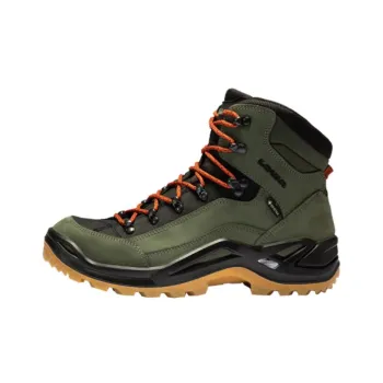Lowa Renegade GTX Anti-Slip Wear-Resistant Outdoor Shoes Unisex Green
