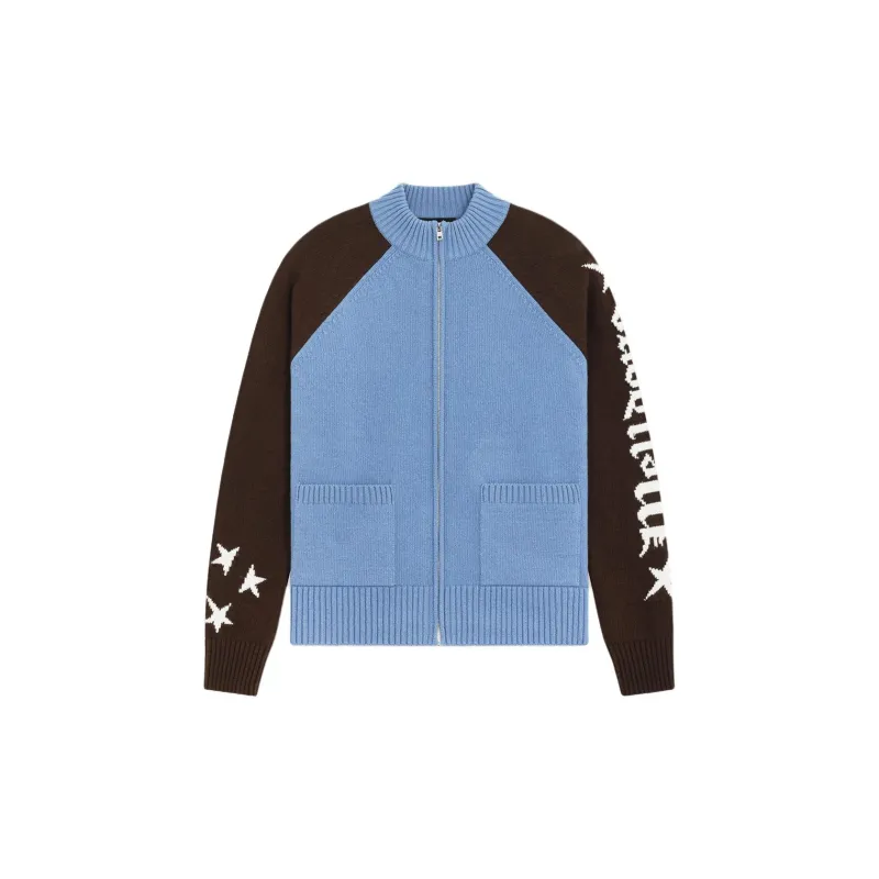 WE11DONE SS24 Sweater Unisex Sky Blue-0