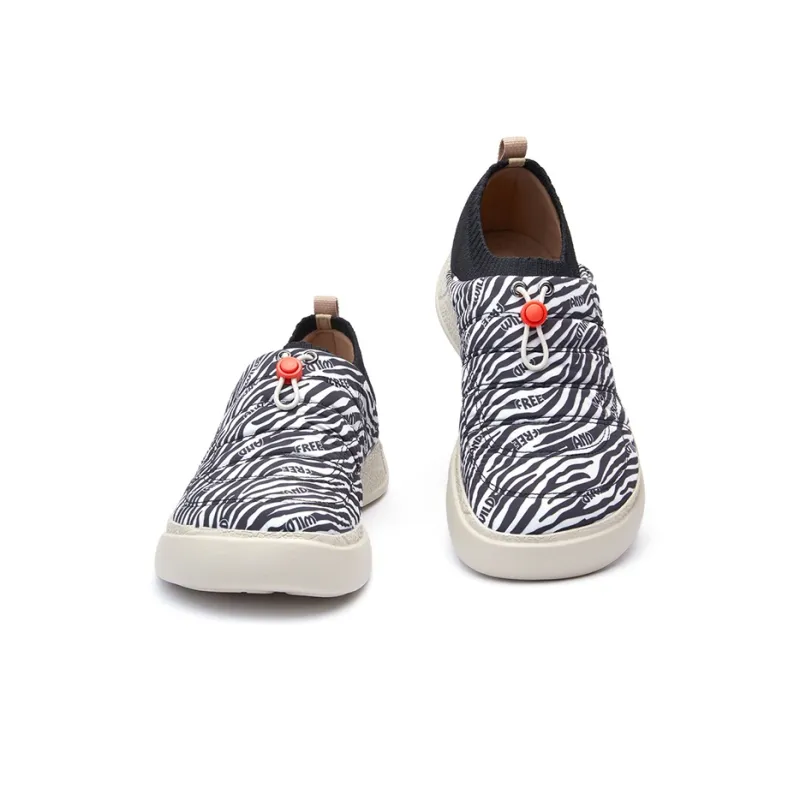 U.IN Odessa 2 Camouflage Series Painted Travel Shoes, Solid Color Collection Low Top Casual Shoes Women's-2
