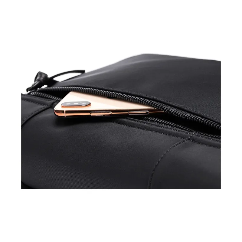 COLINS KEIRS Oxford Messenger Bag Shoulder Bag Crossbody Bag Medium Size Unisex Black-4