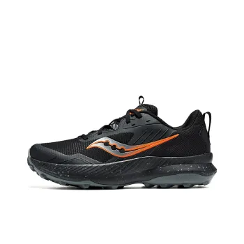 Saucony BLAZE TR Low Top Trail Running Shoes Men's Black Gray