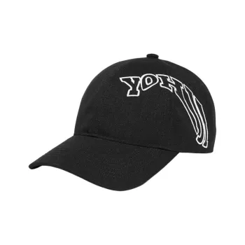 Y 3 Recycled Polyester Baseball Caps Unisex Black