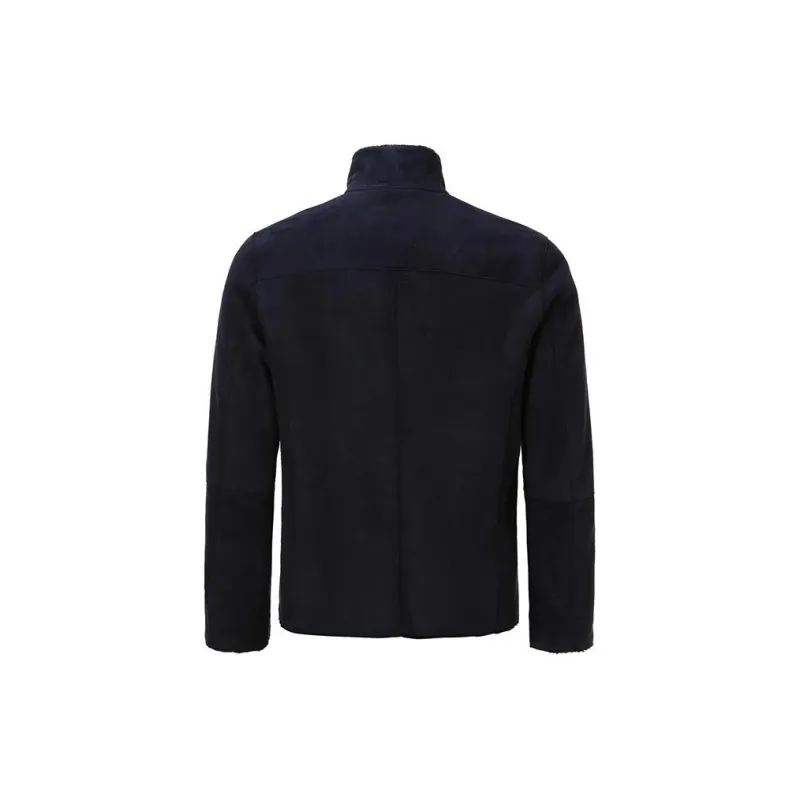 EMPORIO ARMANI Leather Jacket Men's Black-1