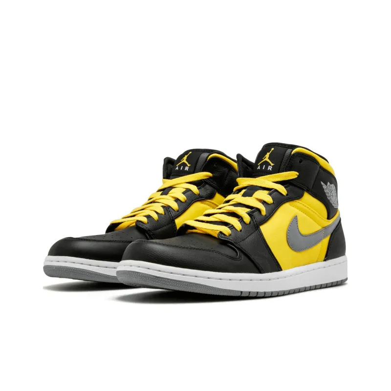 Jordan 1 Phat Mid Black Speed Yellow-2