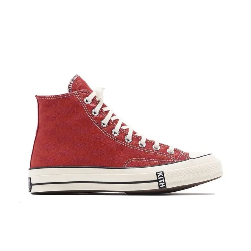 Converse Chuck Taylor All Star 70 Hi Kith Classics Red Egret-1