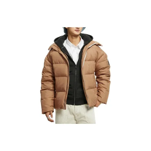 Calvin Klein Down Jackets Men Camel