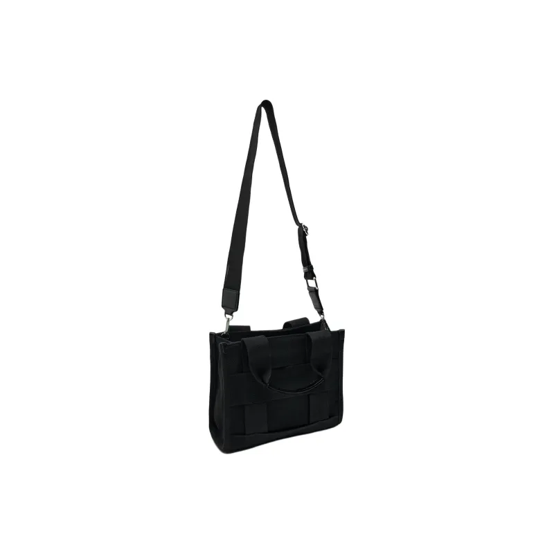 ZARA Polyester Tote Bag Shopping Bag Handbag Shoulder Bag Crossbody Bag Mini Women's Black-2