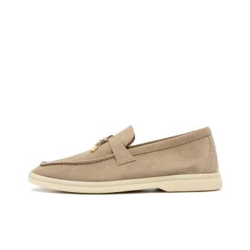 Loro Piana Casual Single Shoes Women's Gray