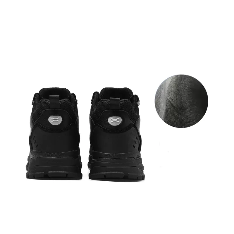 Jeep Mid Top Outdoor Shoes Men's Black-4