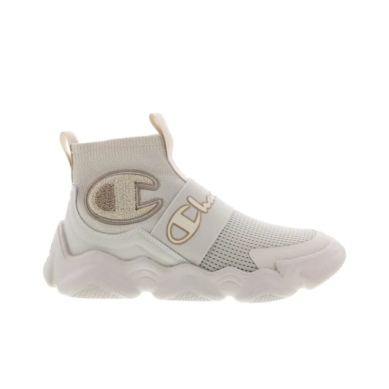 Champion Meloso Rally Pro Durable Breathable High-Top Casual Shoes Men's Gray-1
