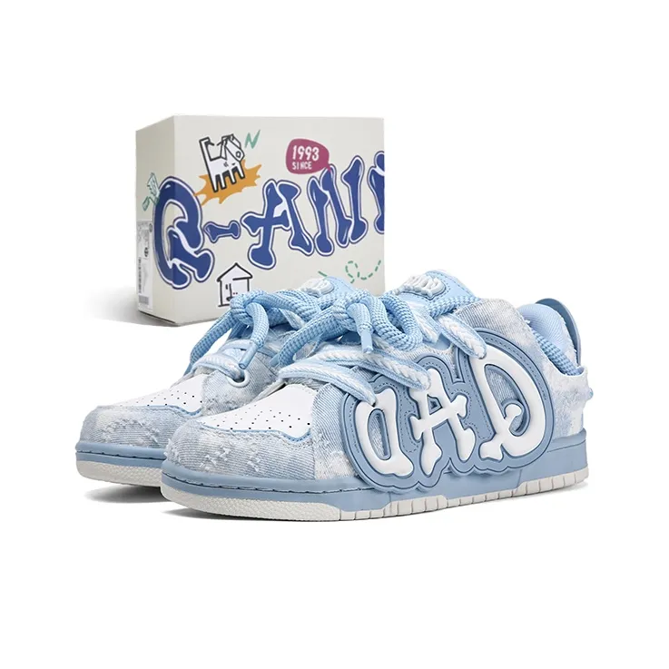 Q-AND Skateboarding Shoes Unisex Swag-0