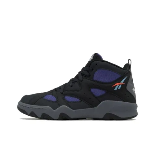 Reebok ATR Decimator Vintage Basketball Shoes Men High-Top Black/Purple